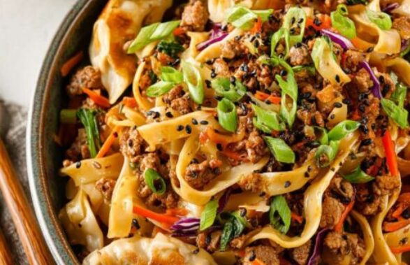 Potsticker bowl
